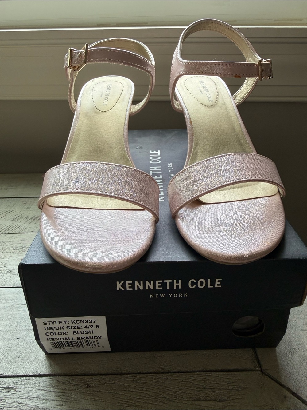 Kenneth Cole Blush Ankle Strap Sandals - Girls/Teen